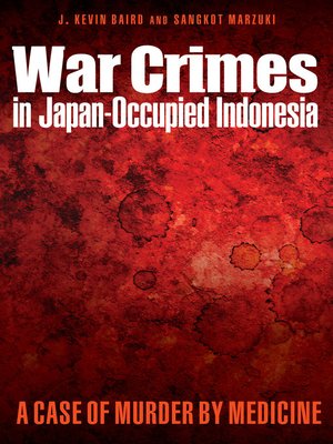 cover image of War Crimes in Japan-Occupied Indonesia